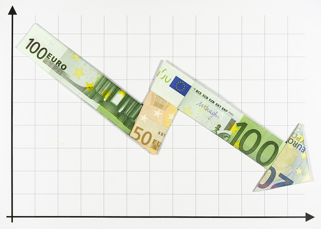 arrow, money, banknotes