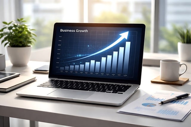 business, growth, computer
