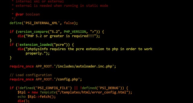 code, php, web